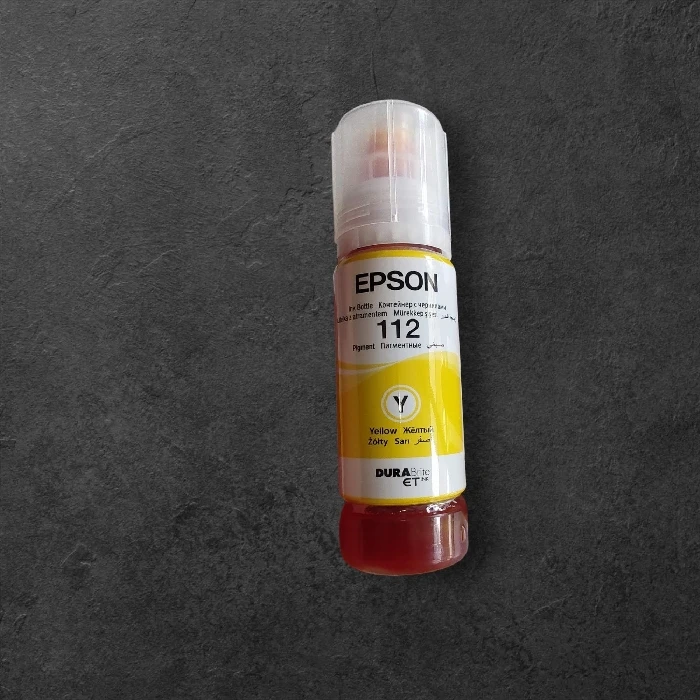 Polnjenje flaške za Epson 112 Yellow 80mL (C13T06C44A)